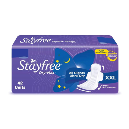 Stayfree Dry Max Sanitary Pads XXL